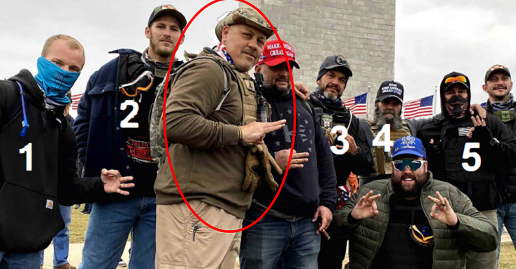 Featured image for "Jan. 6 Proud Boy Sentenced to 10 Years After Evading Sentencing and Expressing Remorse"