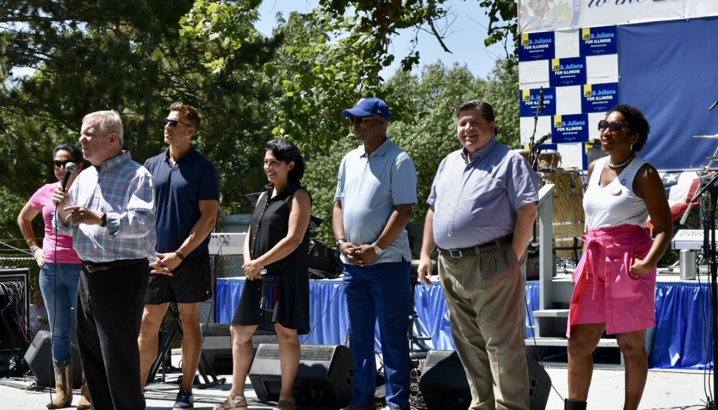 Featured image for Political Fireworks at Illinois State Fair: Pritzker Confronts GOP and Trump