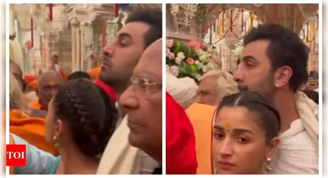 Featured image for Celebrities' Emotional and Joyful Visits to Ram Temple Captured