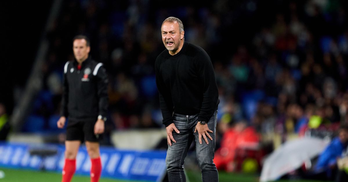 Featured image for Barcelona's Controversial Clash with Real Sociedad: Flick's Frustration and Lewandowski's Offside Drama