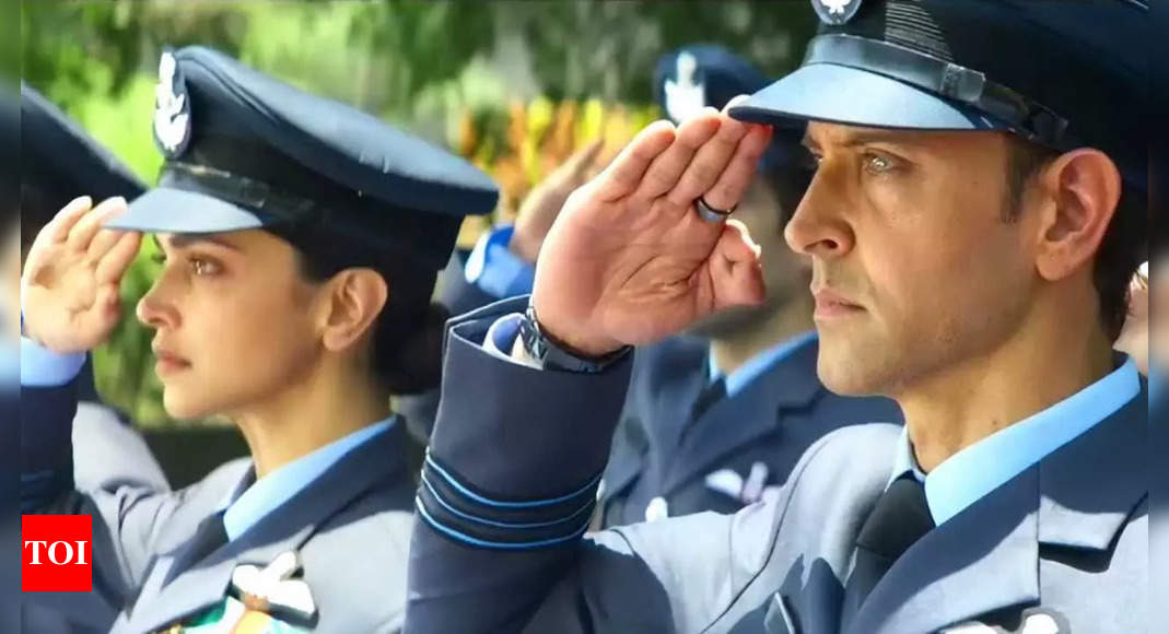 Featured image for "Fighter: Hrithik Roshan and Deepika Padukone's Film Soars at Global Box Office"