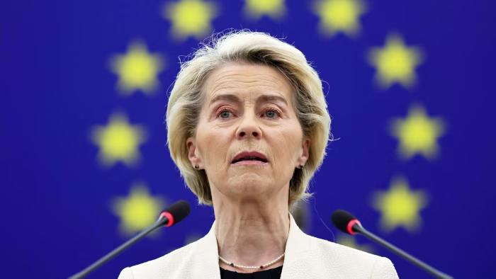 Featured image for Ursula von der Leyen Faces No-Confidence Vote Amid EU Political Turmoil