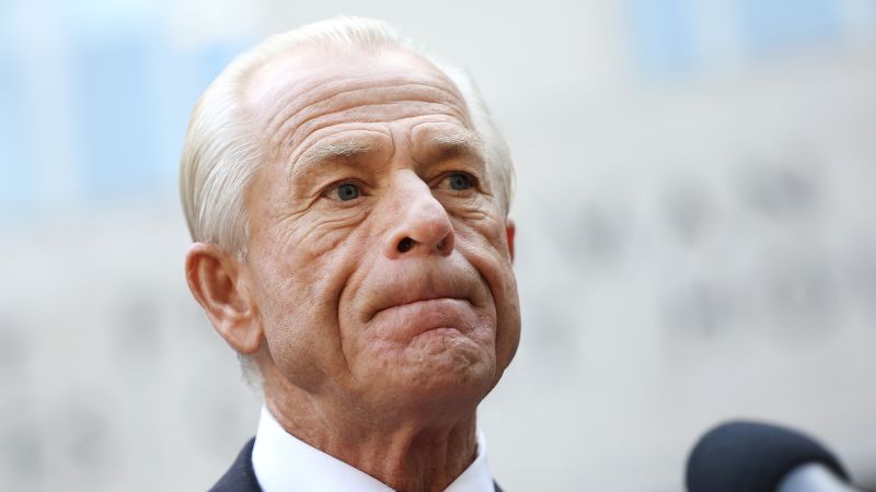 "Peter Navarro Urges Supreme Court to Prevent Prison Sentence"