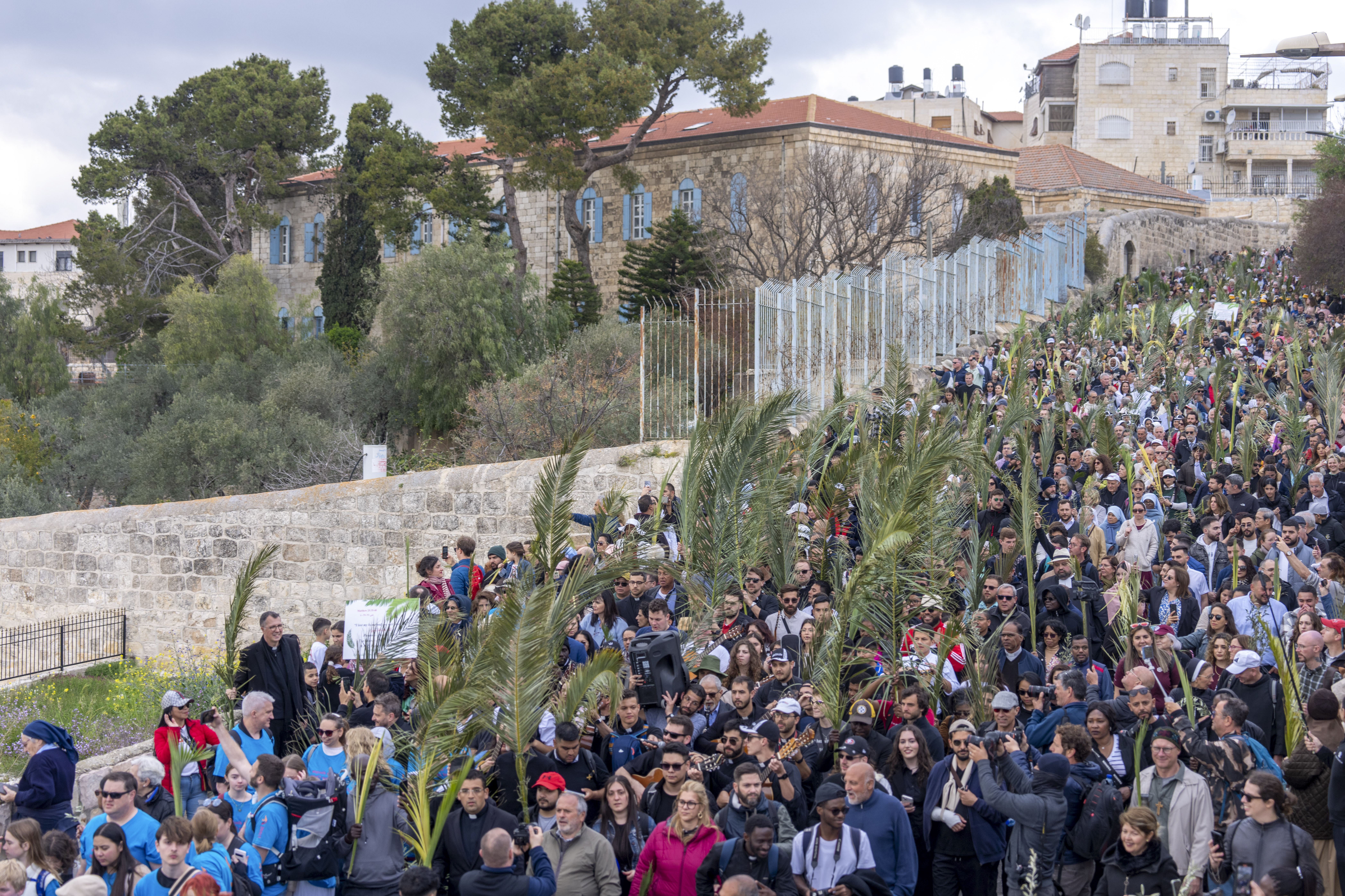 Featured image for "Palm Sunday Celebrations in Jerusalem Amid Ongoing Conflict"