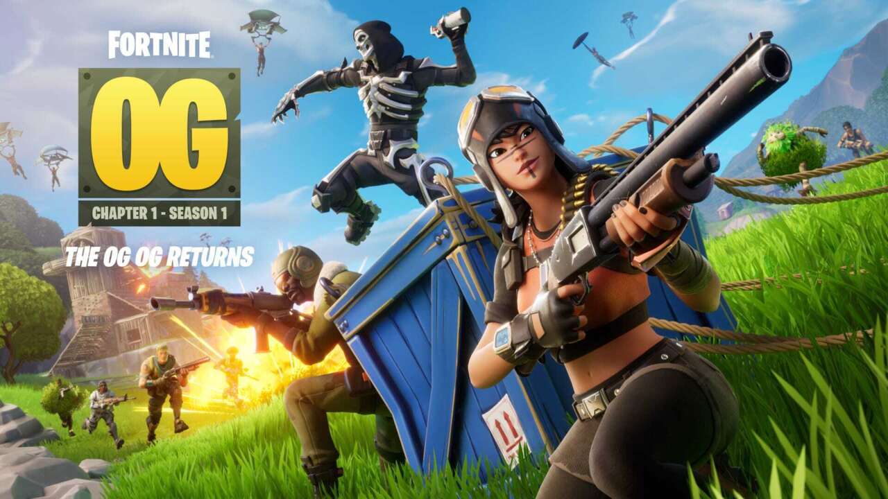 Fortnite OG: Chapter 1 Returns with New Weapons and Rotating Seasons