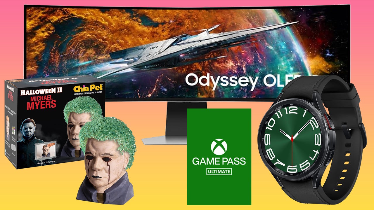 Featured image for "Unbeatable Daily Deals: Chia Pet Michael Myers, Samsung Odyssey OLED G9, LEGO Starry Night Set, and More!"