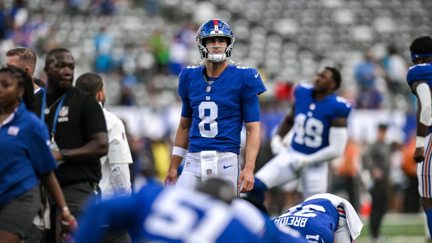 Featured image for "Daniel Jones Shines in Giants' Preseason Opener with Impressive TD Drive"