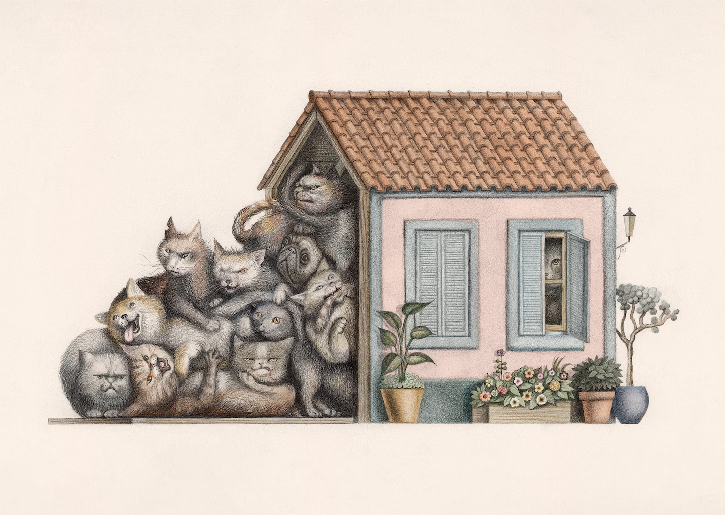 "Adventures in Pet Sitting: A Tale of 2 Dogs and 16 Cats"
