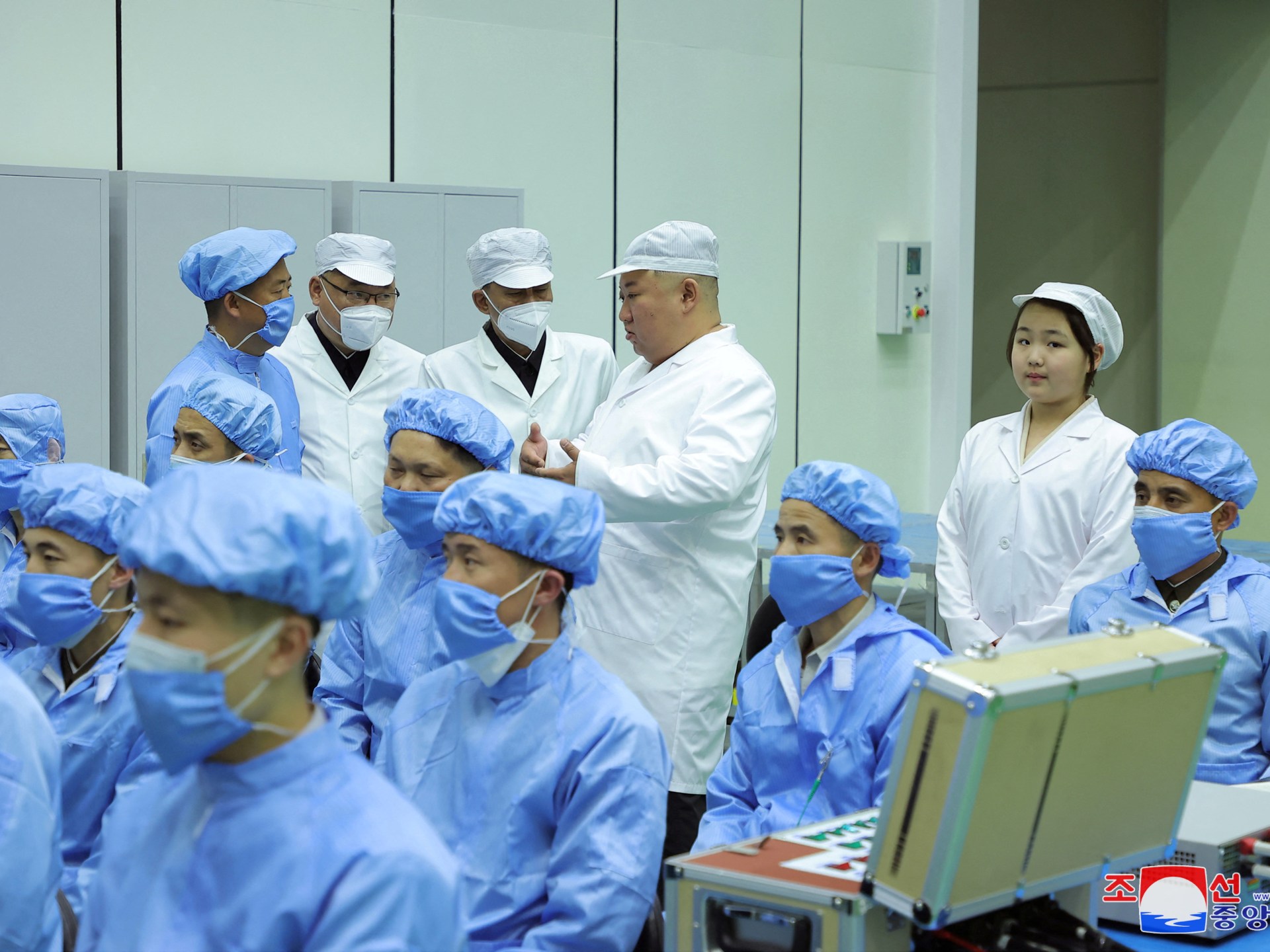 Kim Jong Un inspects North Korea's first spy satellite ahead of launch