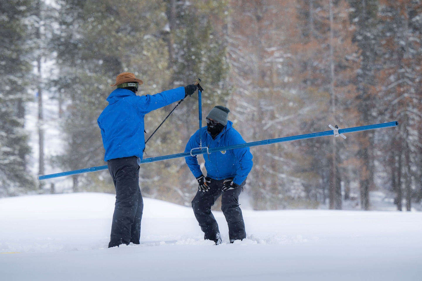 California's Snowpack Reaches Record-Breaking Levels in 2021.
