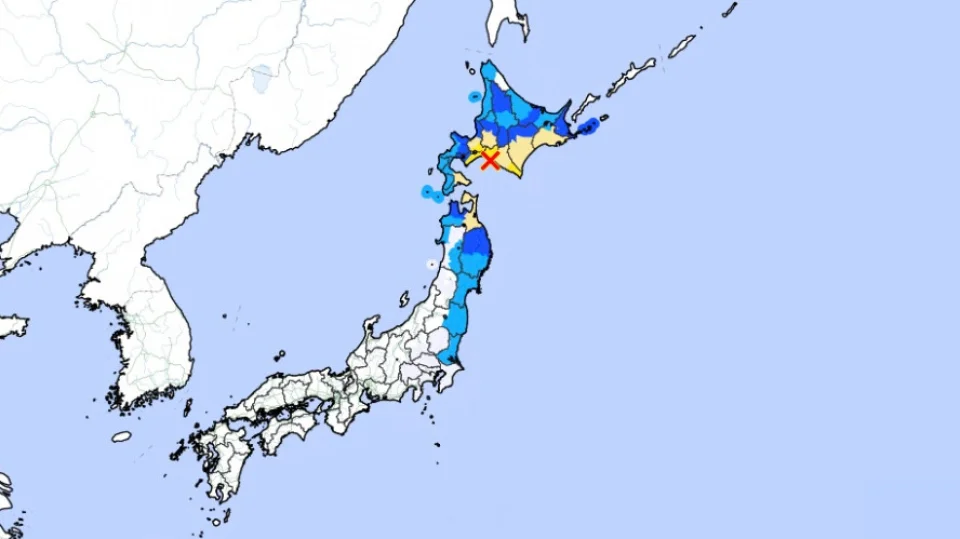6.2 Magnitude Earthquake Strikes Northern Japan, No Damage Reported.