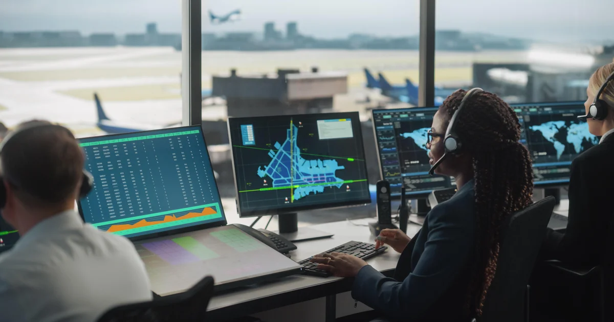 Air Traffic Controllers Continue Work Amid Government Shutdown