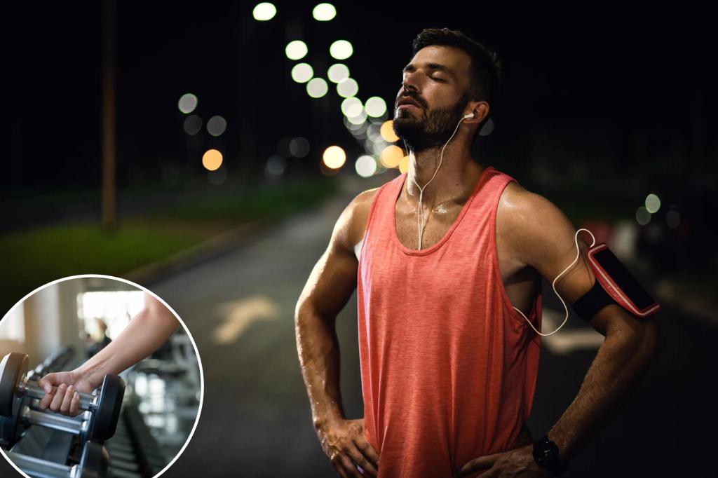 "Evening Exercise: Maximizing Health Benefits for Specific Groups"