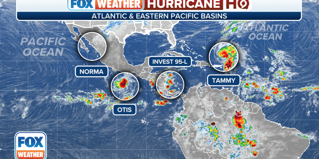 Featured image for October's Last Week: Active Tropics Continue, FOX Weather Reports