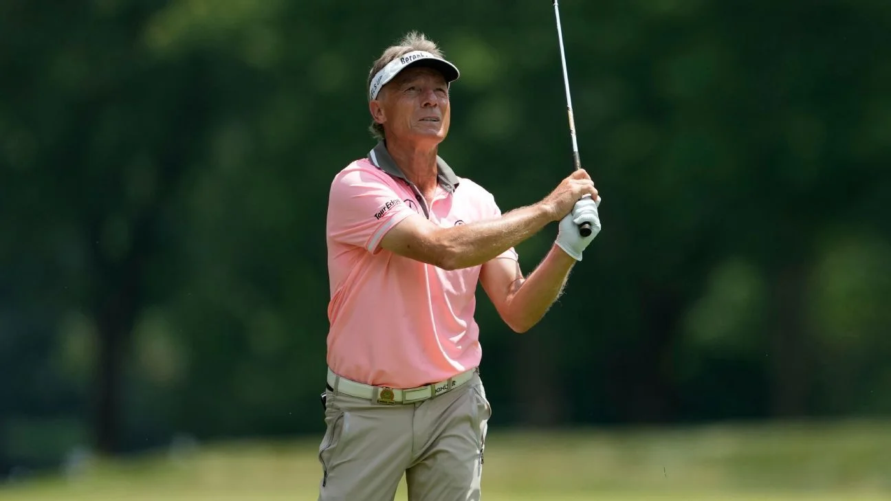"Bernhard Langer's Record-Breaking Victory at U.S. Senior Open"