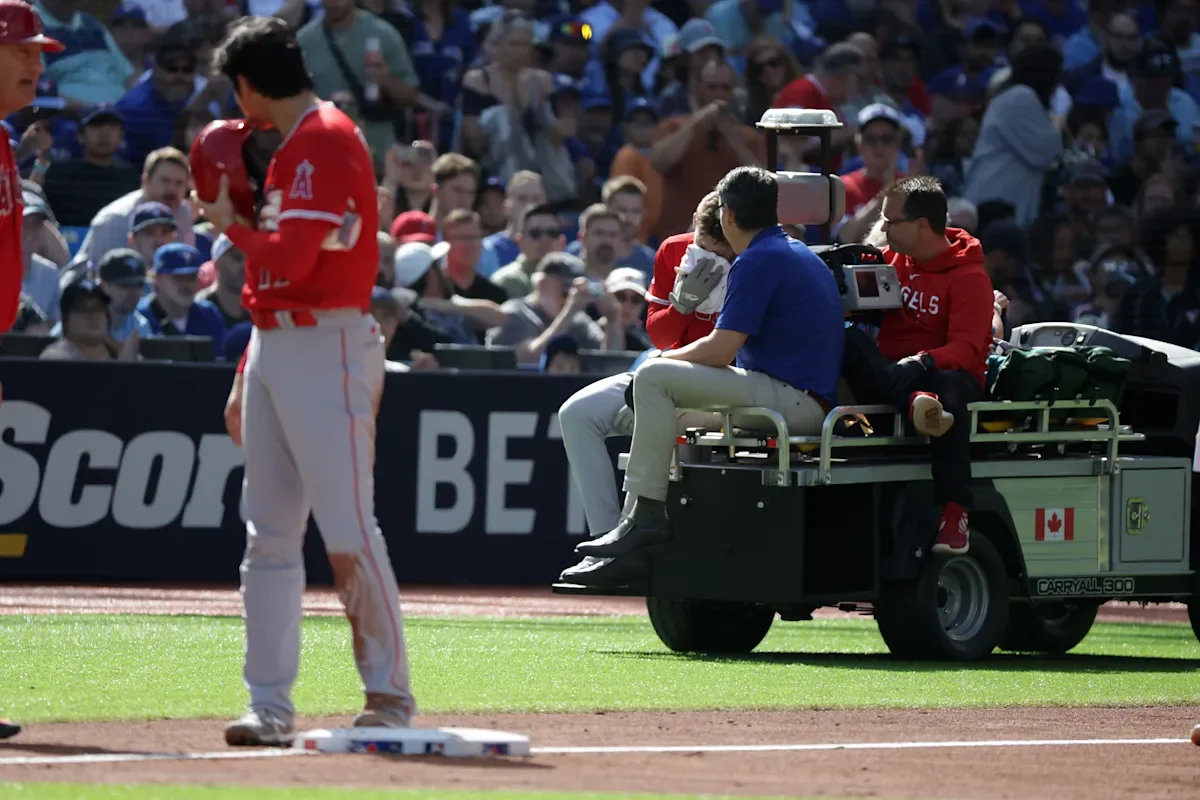 "Angels' Taylor Ward Injured by Fastball to Face in Game Against Blue Jays"