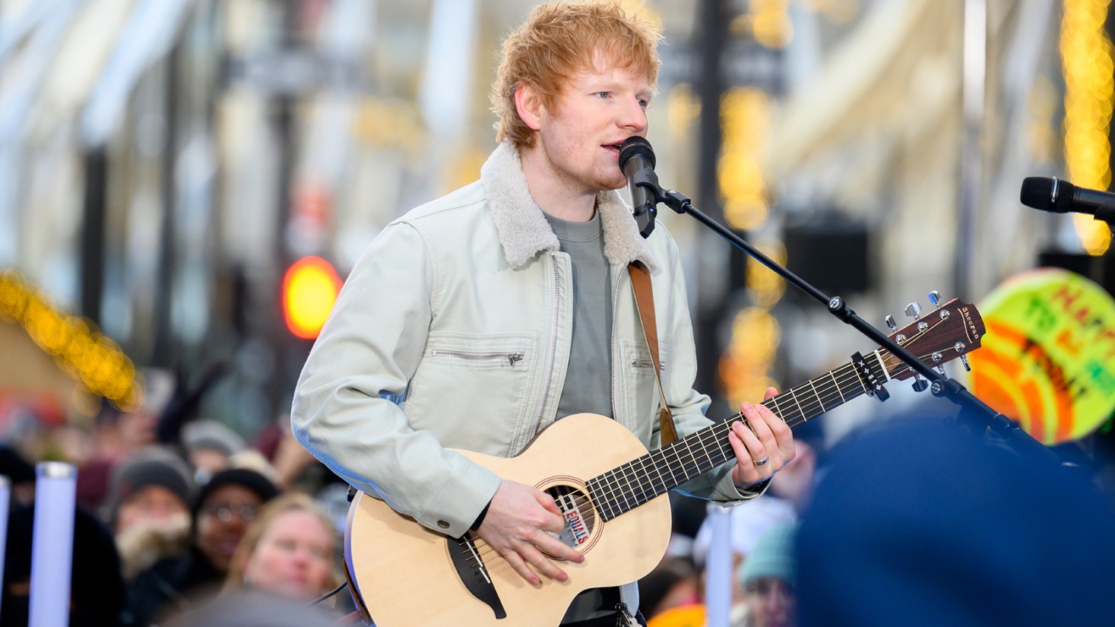 Featured image for Ed Sheeran's Legal Triumph Leads to Street Serenade for Fans.