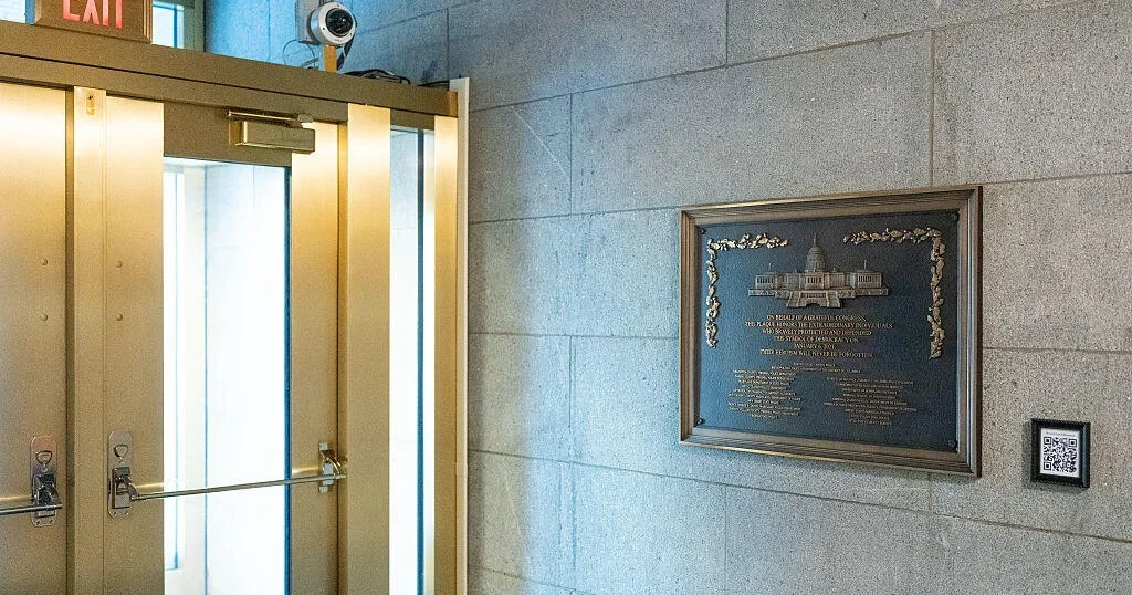 Capitol plaque dispute advances as officers challenge indoor display