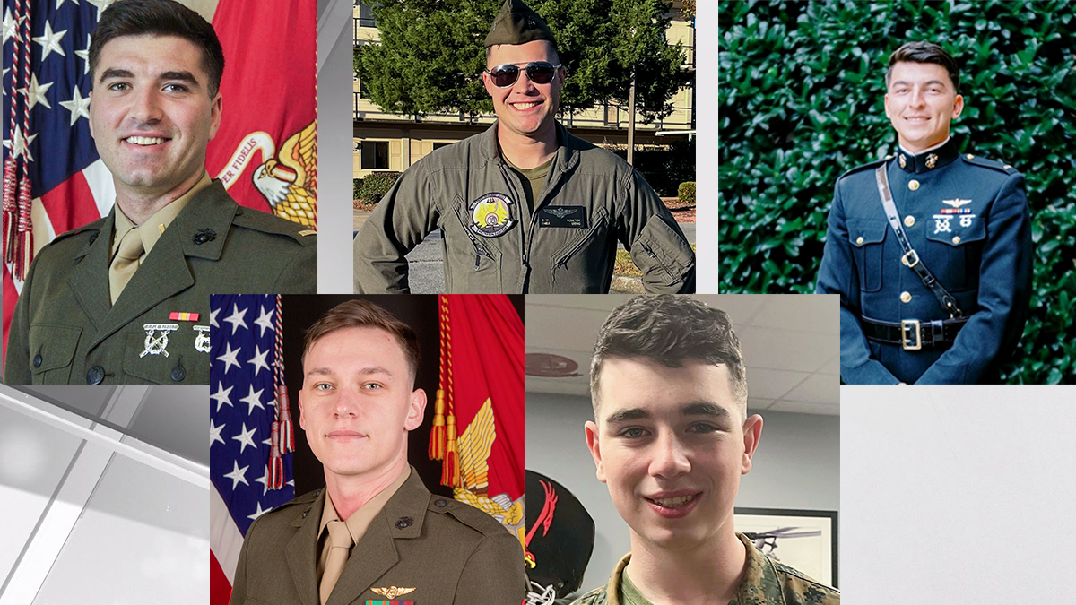 Featured image for "Identification of 5 Marines Killed in San Diego Helicopter Crash"