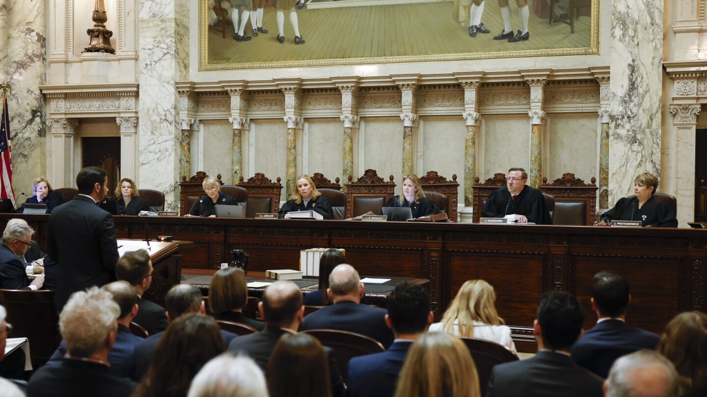 "Wisconsin Democrats Challenge Republican-Drawn Congressional Maps"