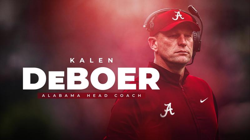 "Alabama Crimson Tide Names Kalen DeBoer as Head Football Coach"