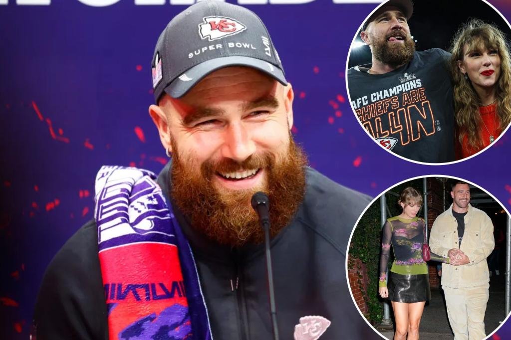 "Travis Kelce Addresses Taylor Swift Proposal Rumors at Super Bowl 2024"