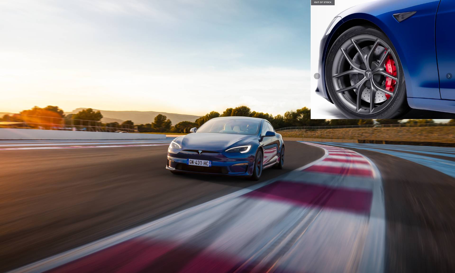 Featured image for Tesla's Model S Plaid with Track Pack dominates Nürburgring lap record.
