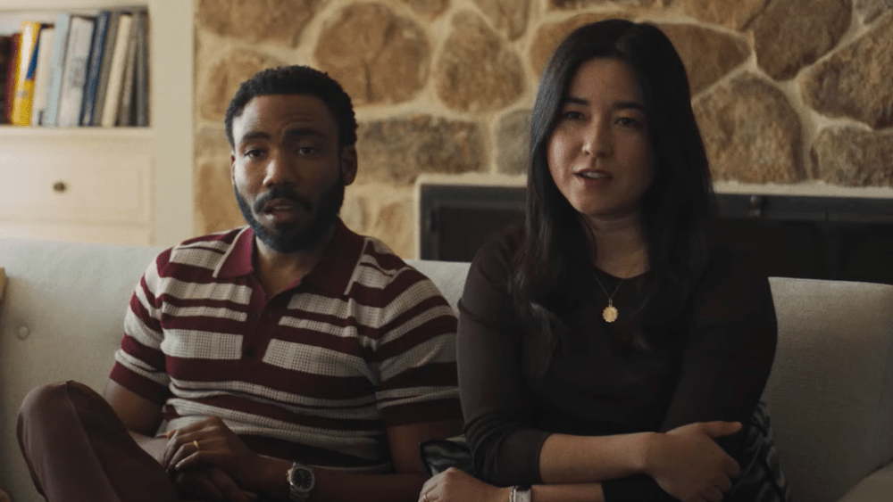 Featured image for "Donald Glover and Maya Erskine Star as Sexy Spies in 'Mr. & Mrs. Smith' Reimagining"