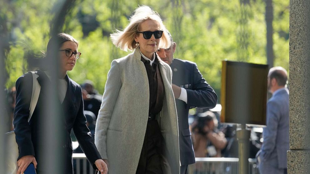 E. Jean Carroll testifies in Trump rape case.