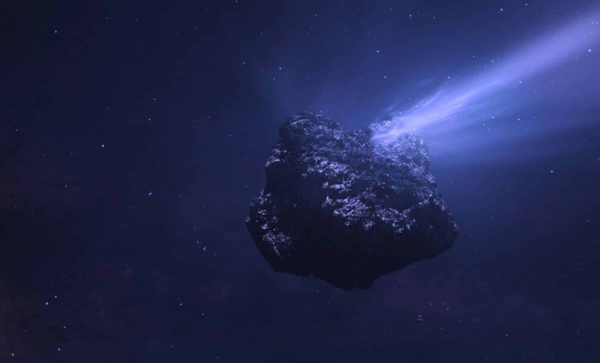 Featured image for First Molecular Jet Detected on Giant Comet Nearing Inner Solar System