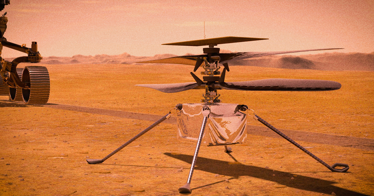 Mars Helicopter Breaks Silence, Calls NASA After 63-Day Blackout