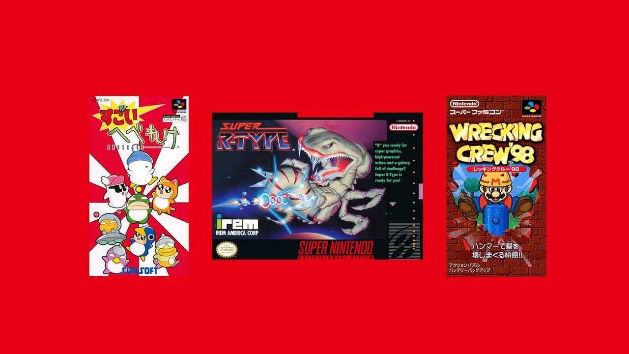 "Nintendo Switch Online Adds Three New SNES Games to Library"