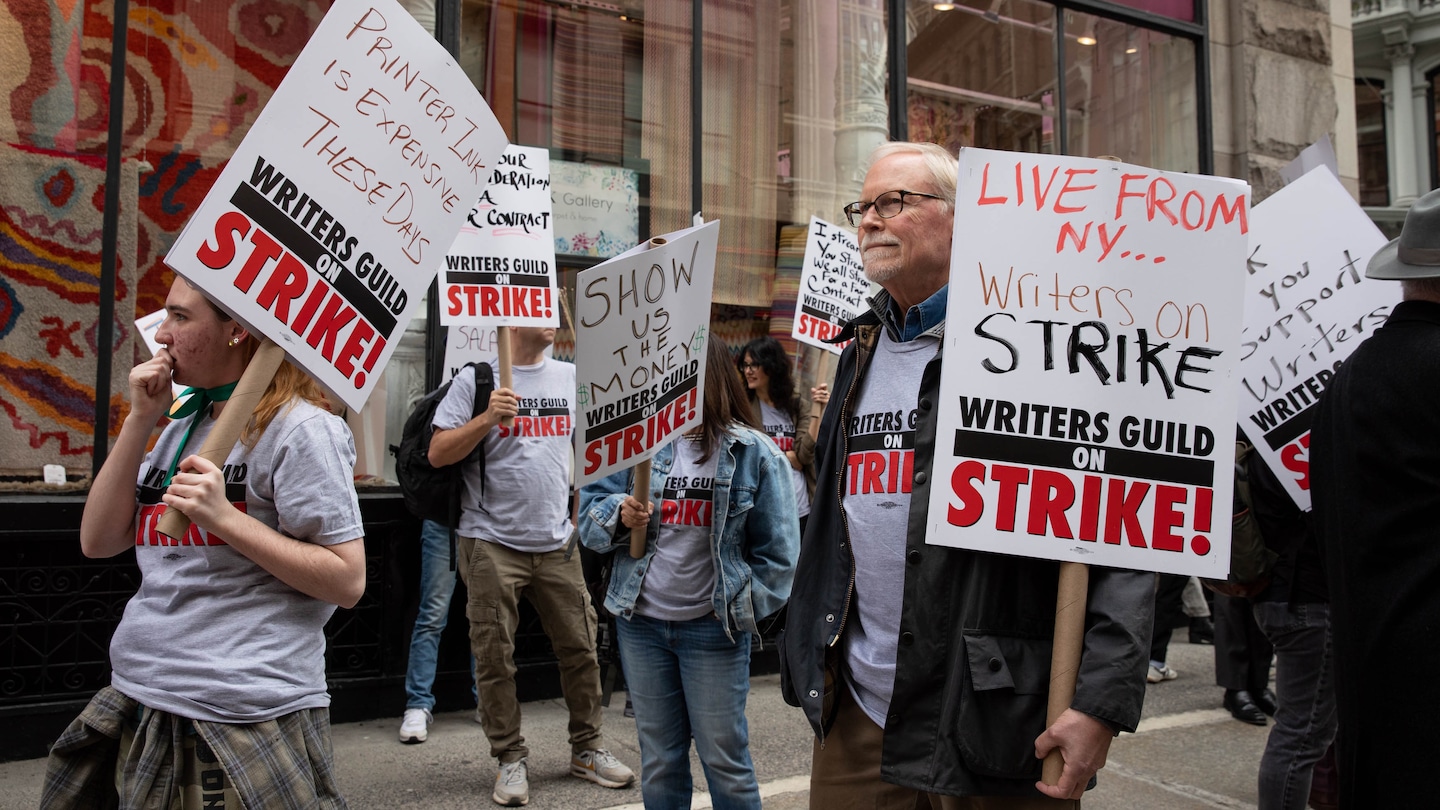 Featured image for The Impact of Tech Companies on Hollywood Strikes