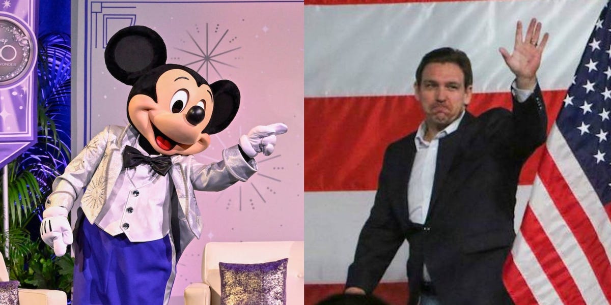 Polls Show DeSantis and Trump Lead Biden, Disney Loses Favor with GOP Voters