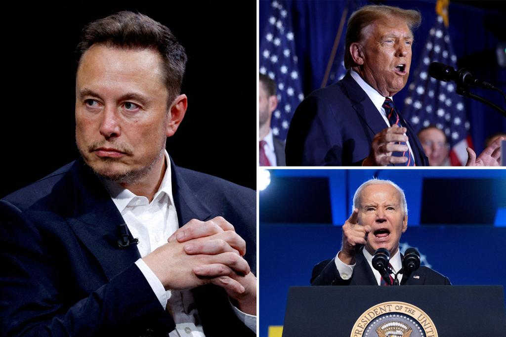 "Elon Musk and President Biden Clash Over Senate Border Deal"