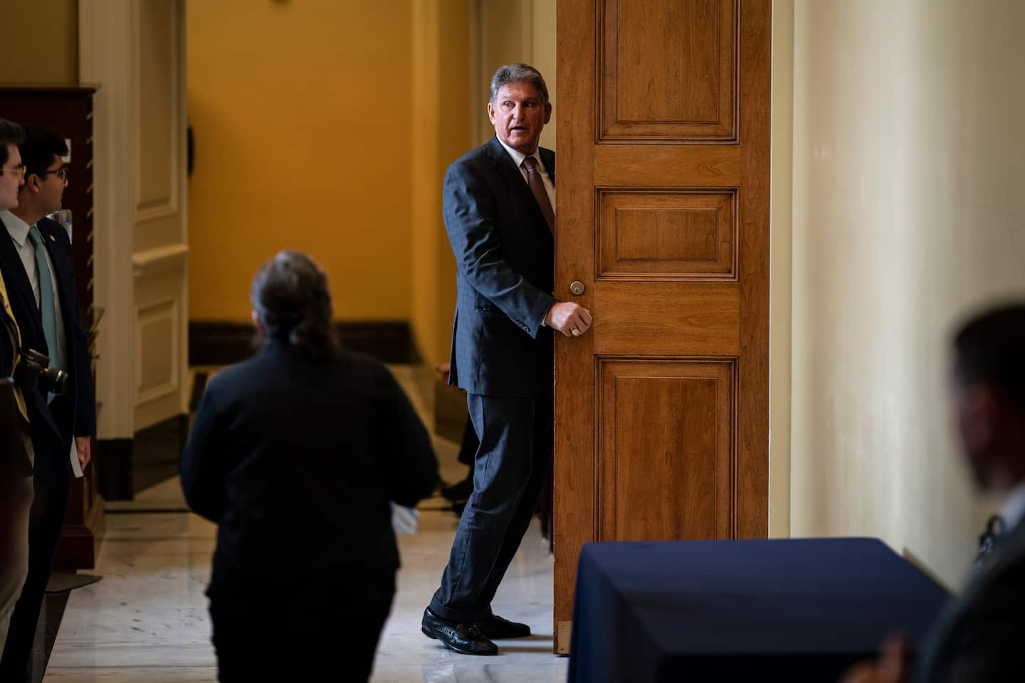 Manchin to block all Biden's EPA nominees over power plant emissions proposal.