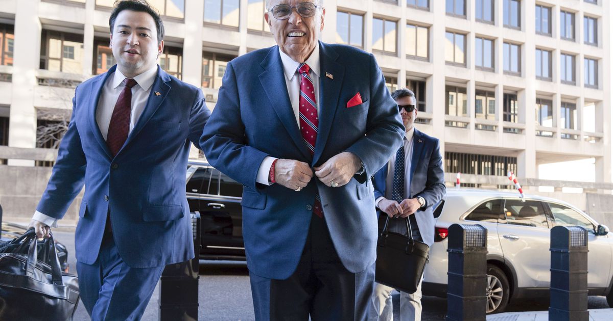 Featured image for "Giuliani Defamation Trial: Jury Deliberations Continue, No Testimony from Giuliani"