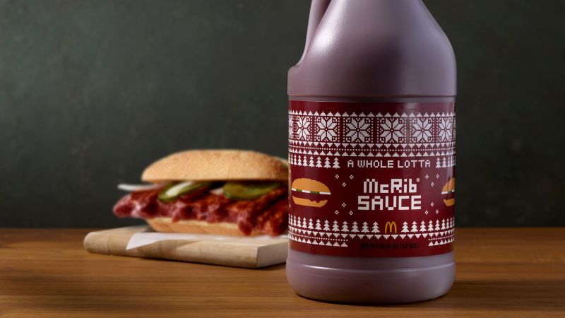Featured image for McDonald's McRib and Its Iconic Sauce Return for the Holidays