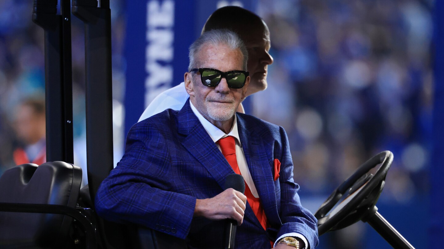 Featured image for Colts Honor Jim Irsay with Jersey Patch and Legacy