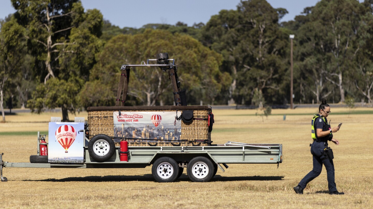 Tragic Death: Man Falls from Hot-Air Balloon in Australia