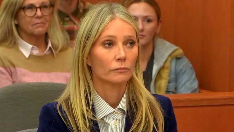 Gwyneth Paltrow emerges victorious in ski collision trial.