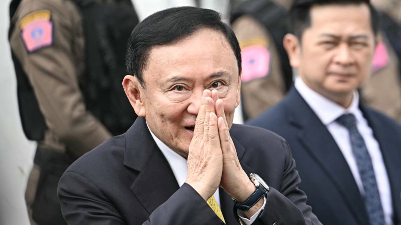 Featured image for Thailand's former PM Thaksin Shinawatra sentenced to one year in prison