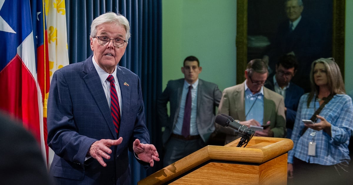 Featured image for Lt. Gov. Patrick Criticizes Abbott's Veto of THC Ban