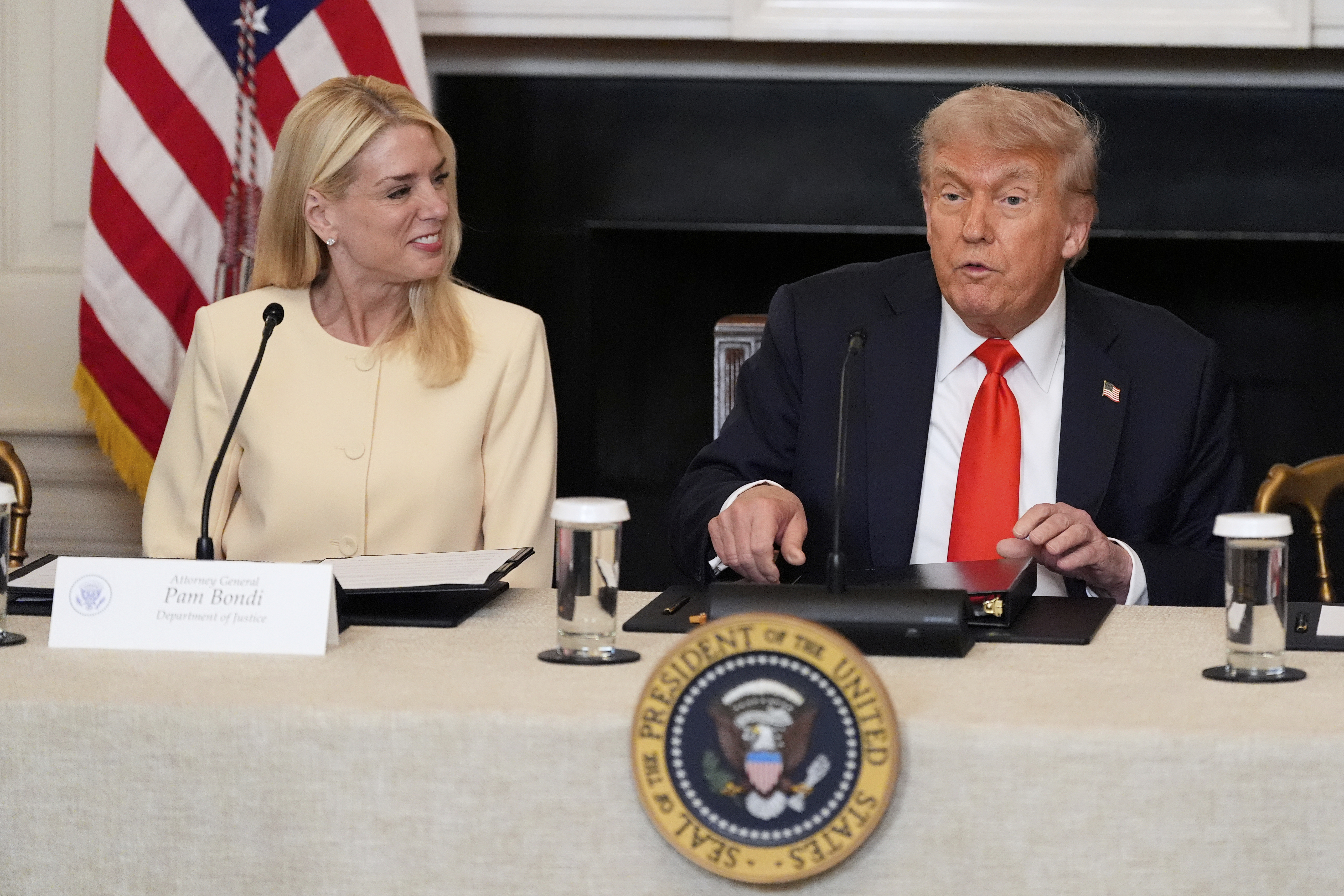 Trump Defends Bondi Amid Epstein Controversies
