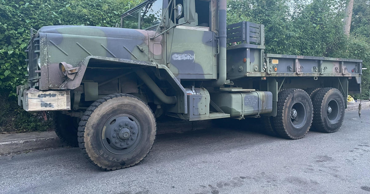 Military-style vehicle leads police on high-speed chase from Bel Air to Baltimore