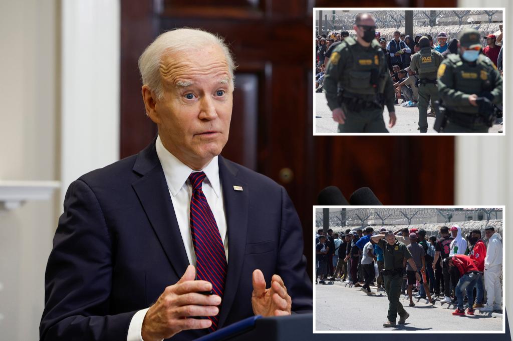 Biden predicts chaotic US-Mexico border as pandemic restrictions end.
