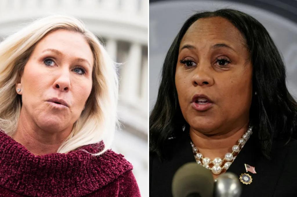 "Legal Drama: MTG and Marjorie Taylor Greene's Complaints Against Georgia DA Fani Willis"