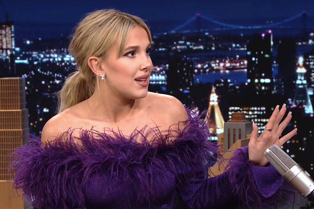 Featured image for Millie Bobby Brown Stuns in White Hot Bikini for Book Promotion