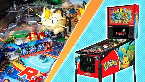 Stern Unveils Pokémon Pinball Machines Across Three Editions