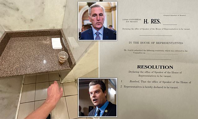 "Gaetz Accuses McCarthy of Misogyny, Sparks Government Shutdown Threat"